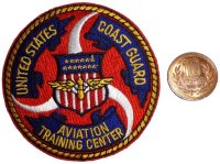 ＜米湾岸警備軍 COAST GUARD 未使用パッチ 航空訓練センター＞