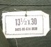 画像3: ＜実物 米ソ冷戦 OG-507 ユーティリティーシャツ 13-1/2 x 30 USED＞ (3)