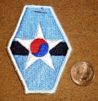 ＜実物USEDパッチ 米陸軍韓国野戦連合＞