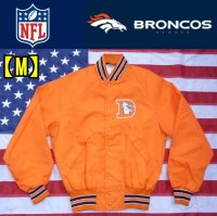 ＜NFL DENVER BRONCOS ナイロン地 スタジャン Mサイズ 未使用品＞