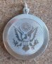 画像3: ＜ヴィンテージ SILVER925 キリスト教 聖人クリストファー US ARMY ペンダントトップ スティーブ・マックイーン＞