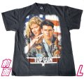 ＜映画TOP GUN Tシャツ シングルステッチ仕様 ヴィンテージ加工 Lサイズ 未使用品＞