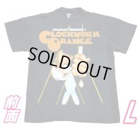 ＜映画時計仕掛けのオレンジ Tシャツ シングルステッチ仕様 ヴィンテージ加工 Lサイズ 未使用品＞