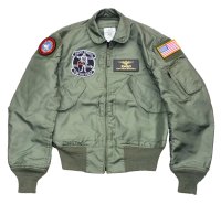 ＜映画トップガン2 撮影現場で着ていた幻のVFA-154 実物CWU-36/P フライトジャケット Sサイズ USED＞