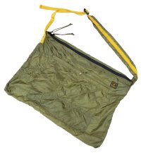 ＜MIL Fabric 実物米軍パラシュート生地 リメイク エコバッグ＞