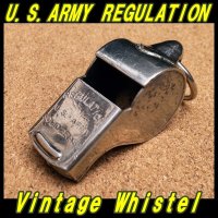 ＜実物ヴィンテージ US ARMY REGULATION ホイッスル USED＞