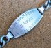 画像2: ＜ヴィンテージ 実物 WW2 実名 U.S.ARMY 少佐 ID ブレスレット Sterling Silver仕様＞  (2)