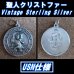 画像1: ＜ヴィンテージ SILVER925 キリスト教 聖人クリストファー USN ペンダントトップ スティーブ・マックイーン＞ (1)