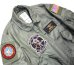 画像3: ＜映画トップガン2 撮影現場で着ていたVFA-154仕様再現 実物CWU-36/P フライトジャケット Lサイズ USED＞ (3)