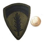 画像: ＜実物USEDパッチ 連合軍最高司令部＞
