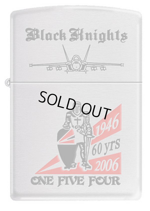 画像1: ＜VFA-154 Black Knights ZIPPOライター 設立60周年記念 新品＞