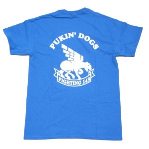 画像: ＜VF-143 PUKIN' DOGS Tシャツ Sサイズ 新品＞