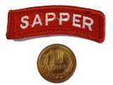 画像: ＜実物USEDパッチタブ SAPPER＞