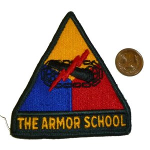 画像: ＜実物USEDパッチ 米陸軍機甲師団THE ARMOR SCHOOL＞