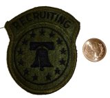 画像: ＜実物USEDパッチ RECRUITING SERVICE＞