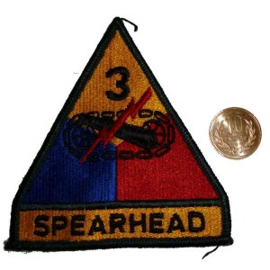 画像: ＜実物USEDパッチ 米陸軍第3機甲師団SPEARHEAD＞