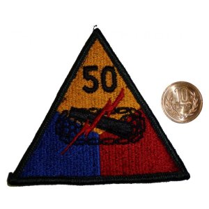 画像: ＜実物USEDパッチ 米陸軍第50機甲師団＞