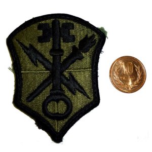 画像: ＜実物USEDパッチ 米陸軍情報保安司令部＞