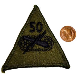画像: ＜実物USEDパッチ 米陸軍第50機甲師団＞