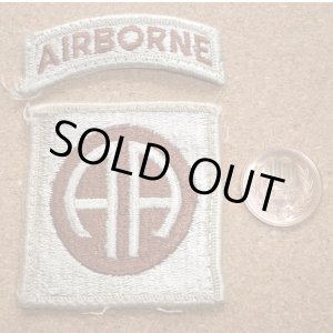 画像: ＜実物USEDパッチ 米陸軍第82空挺師団 オール・アメリカン＞