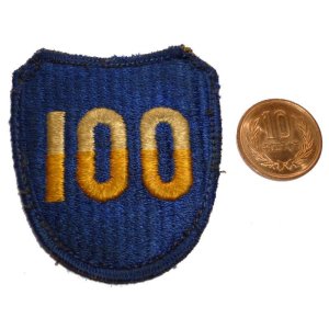 画像: ＜実物カットエッジパッチ 米陸軍第100師団＞