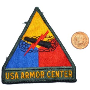 画像: ＜実物USEDパッチ 米陸軍機甲師団USA ARMOR CENTER＞