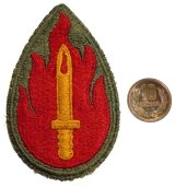 画像: ＜実物USEDカットエッジパッチ 米陸軍第63師団＞