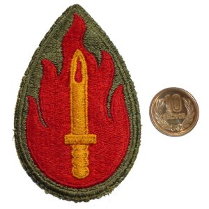 画像: ＜実物USEDカットエッジパッチ 米陸軍第63師団＞