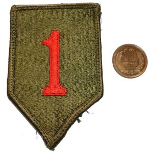 画像: ＜実物USEDパッチ 米陸軍第1歩兵師団 ビッグ・レッド・ワン＞