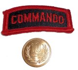 画像: ＜実物USEDパッチタブ COMMANDO＞