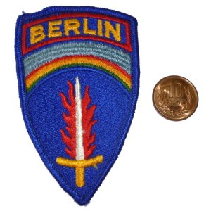 画像: ＜実物USEDパッチ BERLIN 連合軍最高司令部＞