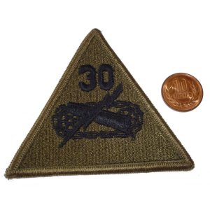 画像: ＜実物USEDパッチ 米陸軍第30機甲師団＞