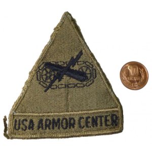 画像: ＜実物USEDパッチ 米陸軍機甲師団 USA ARMOR CENTER＞