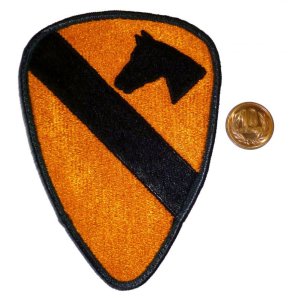 画像: ＜実物USEDパッチ 米陸軍第1騎兵師団＞