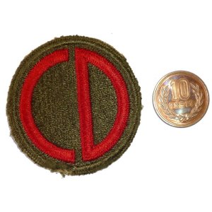 画像: ＜実物USEDカットエッジパッチ 米陸軍第85歩兵師団＞
