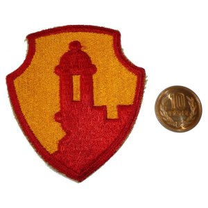 画像: ＜実物USEDカットエッジパッチ 米陸軍アンティル諸島行政部＞