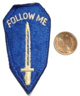 画像: ＜実物USEDカットエッジパッチ 米陸軍歩兵学校＞