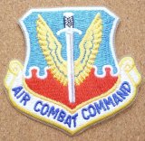 画像: ＜実物ベルクロ仕様パッチ 米空軍航空戦闘軍団 AIR COMBAT COMMAND＞