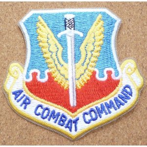 画像: ＜実物ベルクロ仕様パッチ 米空軍航空戦闘軍団 AIR COMBAT COMMAND＞