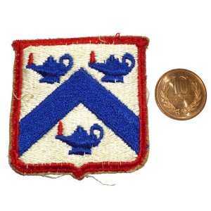 画像: ＜実物USEDカットエッジパッチ CMD.&GENERAL STAFF SCHOOL＞