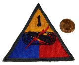 画像: ＜実物USEDカットエッジパッチ 米陸軍第1機甲師団＞