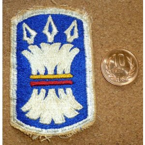 画像: ＜実物USEDカットエッジパッチ 米陸軍第157歩兵旅団＞