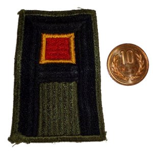 画像: ＜実物USEDカットエッジパッチ 米陸軍第1陸軍 兵器＞