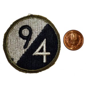 画像: ＜実物USEDカットエッジパッチ 米陸軍第94歩兵師団＞