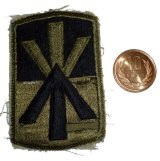 画像: ＜実物USEDカットエッジパッチ 米陸軍第11防空ミサイル砲兵旅団 エラー品＞