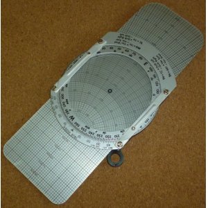 画像: ＜米空軍 実物CPU-26/P 航空航法定規 ケース付 USED＞