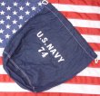 画像2: ＜U.S. NAVY デニム 大型 巾着 レプリカ 新品＞