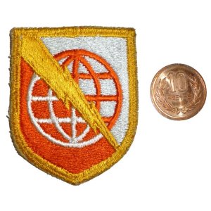 画像: ＜実物USEDカットエッジパッチ 米陸軍通信司令部＞