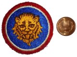 画像: ＜実物USEDカットエッジパッチ 米陸軍第106師団＞