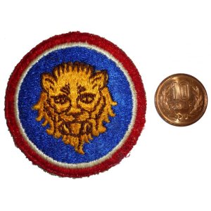 画像: ＜実物USEDカットエッジパッチ 米陸軍第106師団＞
